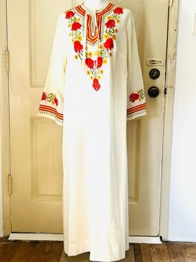 Vintage Tesoro Caftan From The Philippines.